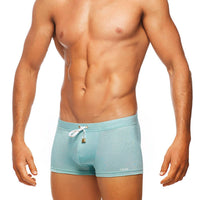 Tribe Barcelona Swim Trunk in mint - men's swimwear - alternate view