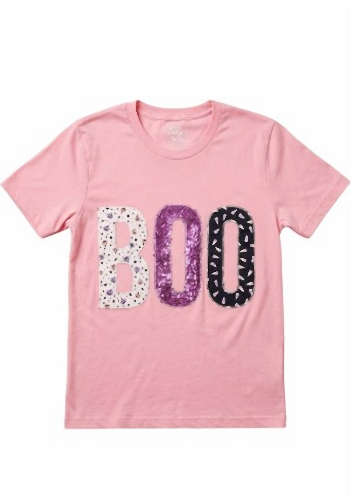 Shop Southern Belle - Women's Halloween Boo Short Sleeve Tee
