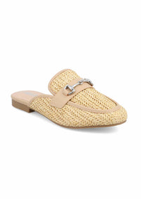 Mia - Women's Desz Slip-on Woven Mules