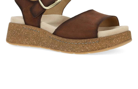 Dansko - Women's Bianca Burnished Suede Sandal