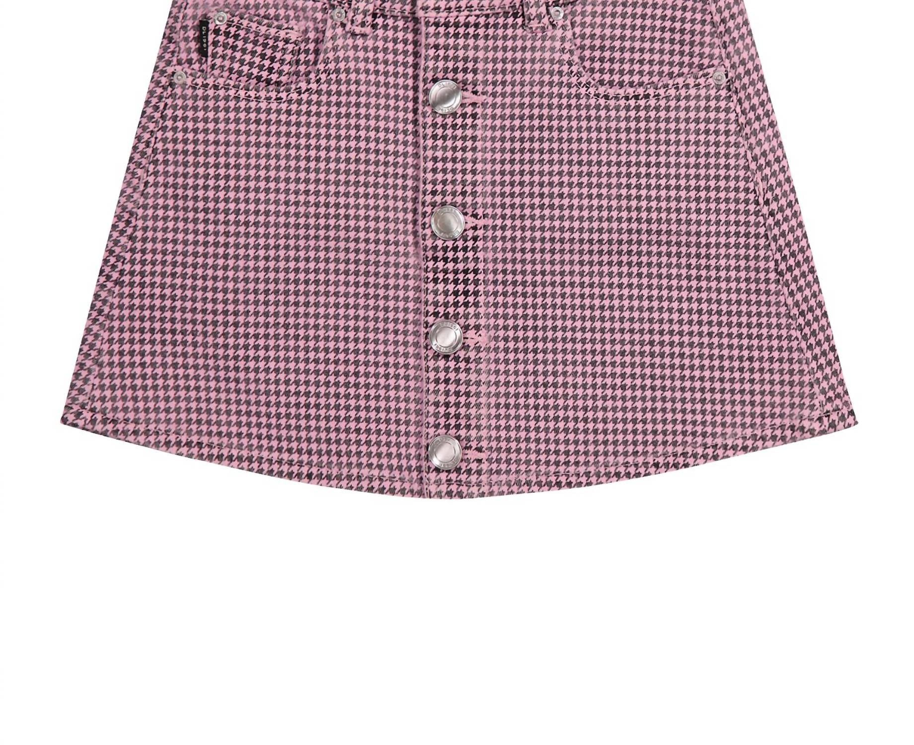Dl1961 - Women'S - Girls Jenny Houndstooth Mini Skirt