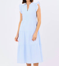 Mary Square - Seersucker Kari Dress