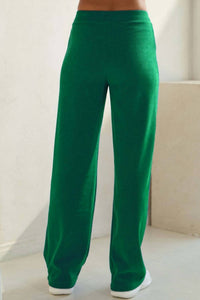 Yelete - Wide Leg Corduroy Pants
