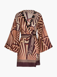 Juan De Dios - Women Joaquina Cotton Silk Mini Tunic Top