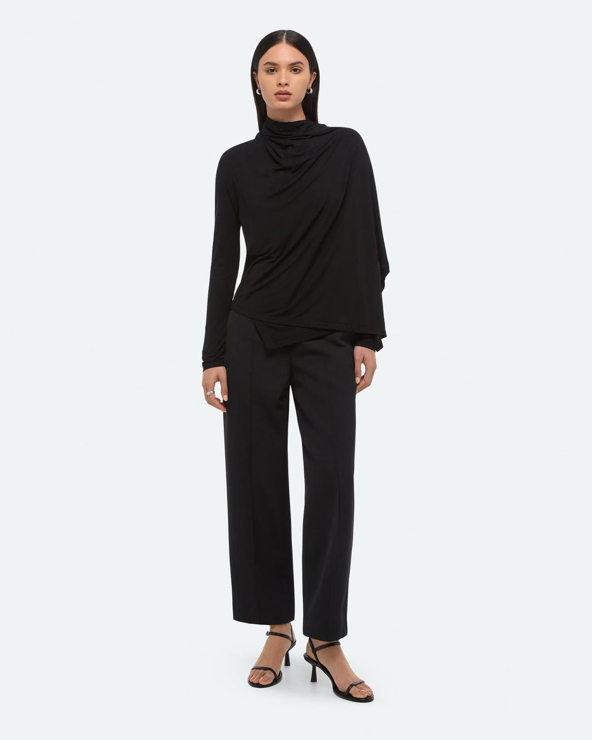 Helmut Lang - Scarf Long Sleeve Top