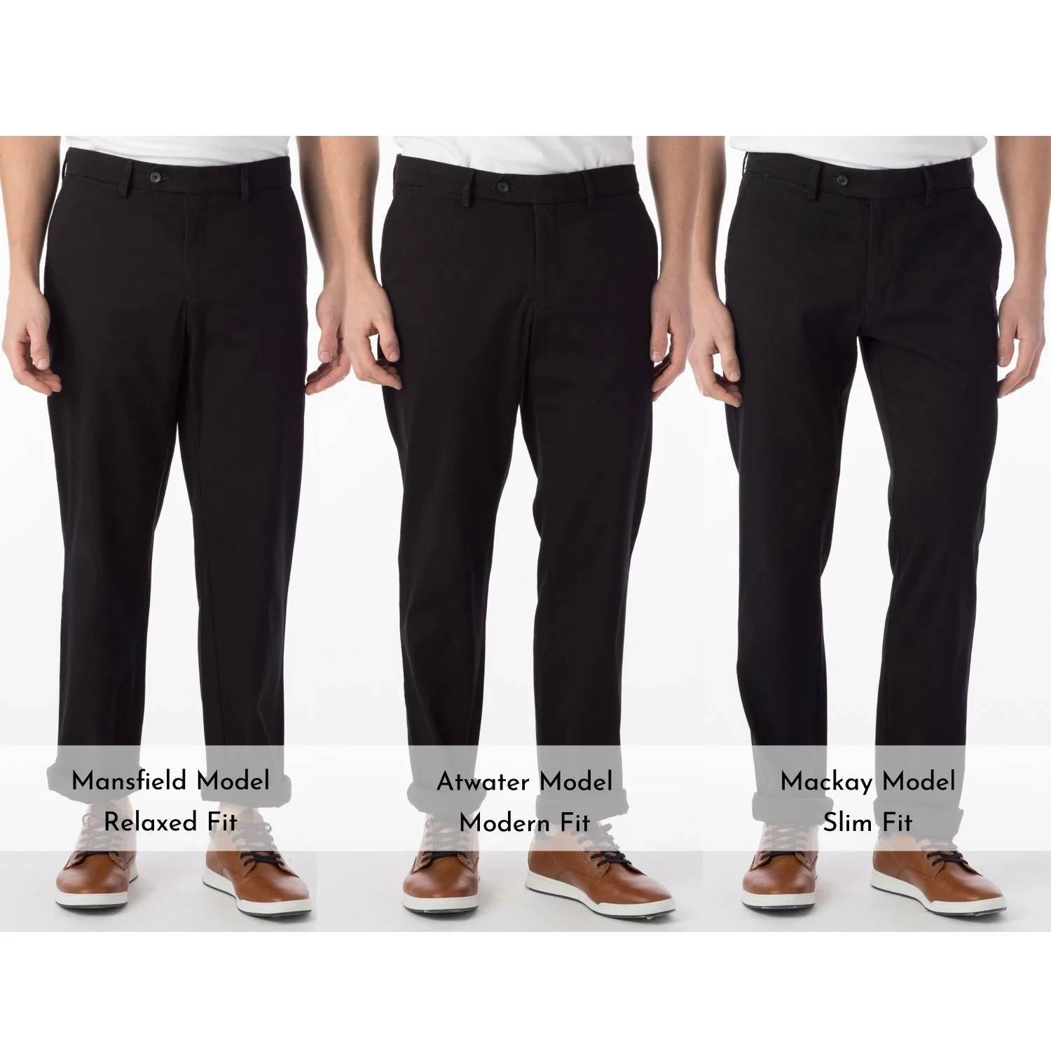 Ballin - Perma Color Pima Twill Khaki Pants - Atwater Modern Fit