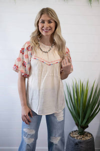 Umgee - Zia Western Embroidered Blouse