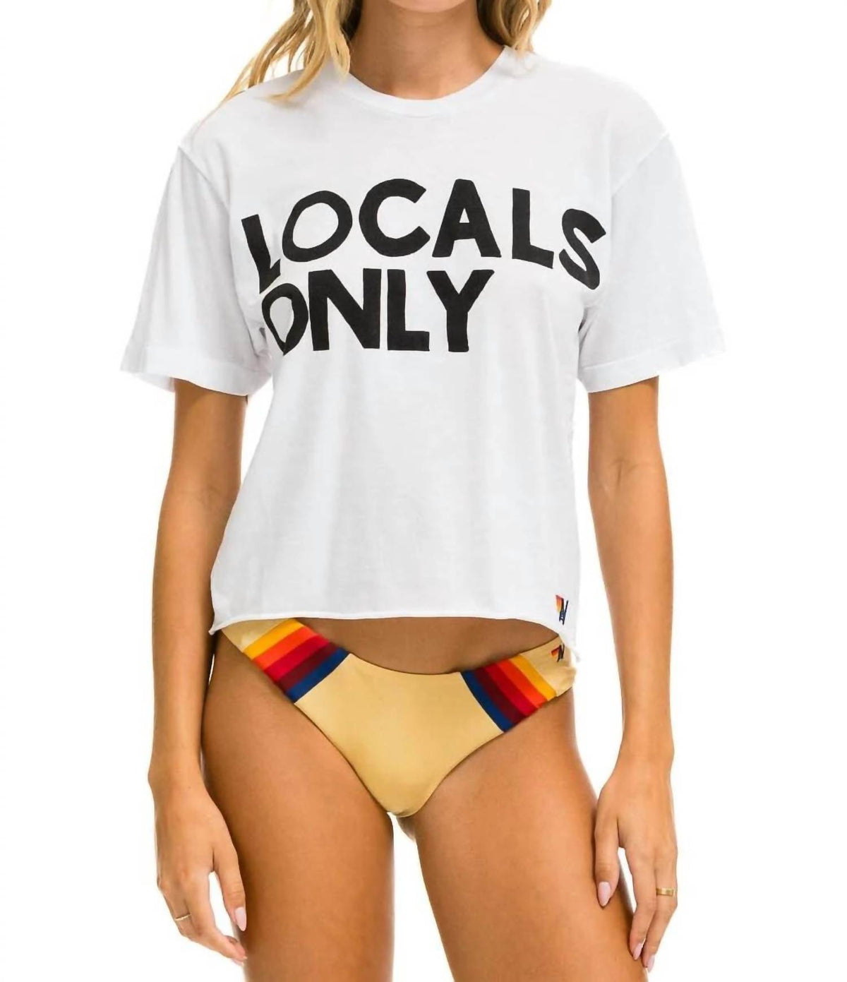 Aviator Nation - Locals Only Boyfriend Tee