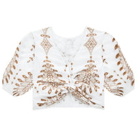 Milon - Girl's Boho Chic Embroidered Set
