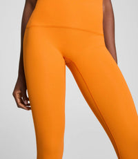 Spanx Booty Boost Full Length Leggings in orange - women's pants - detail view