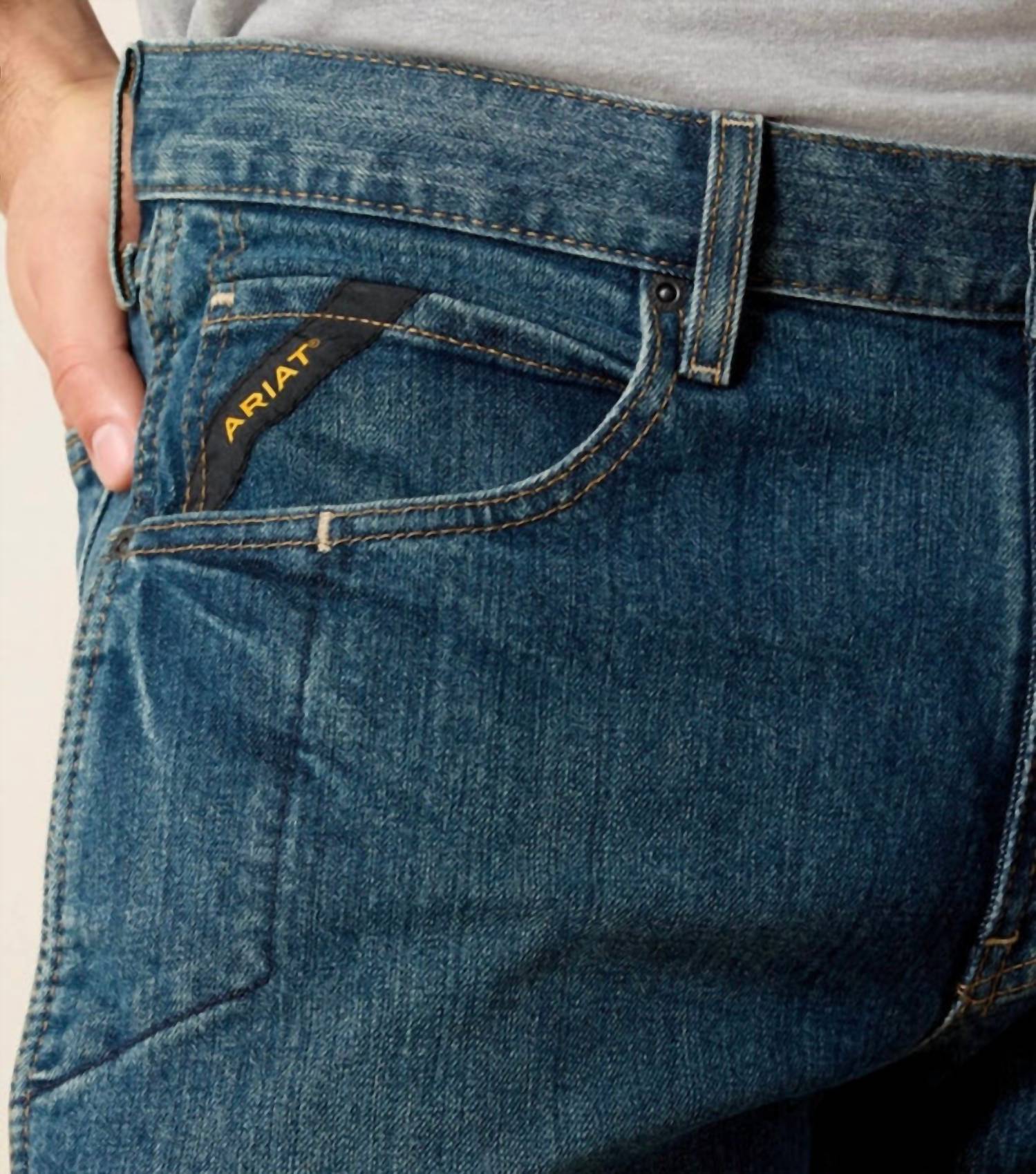 Ariat - Rebar M4 Relaxed Durastretch Basic Bootcut Jeans