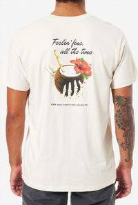 Katin Coco Tee in vintage white - men's t-shirt