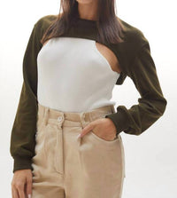 Crescent - Harris Cropped Sweatshirt