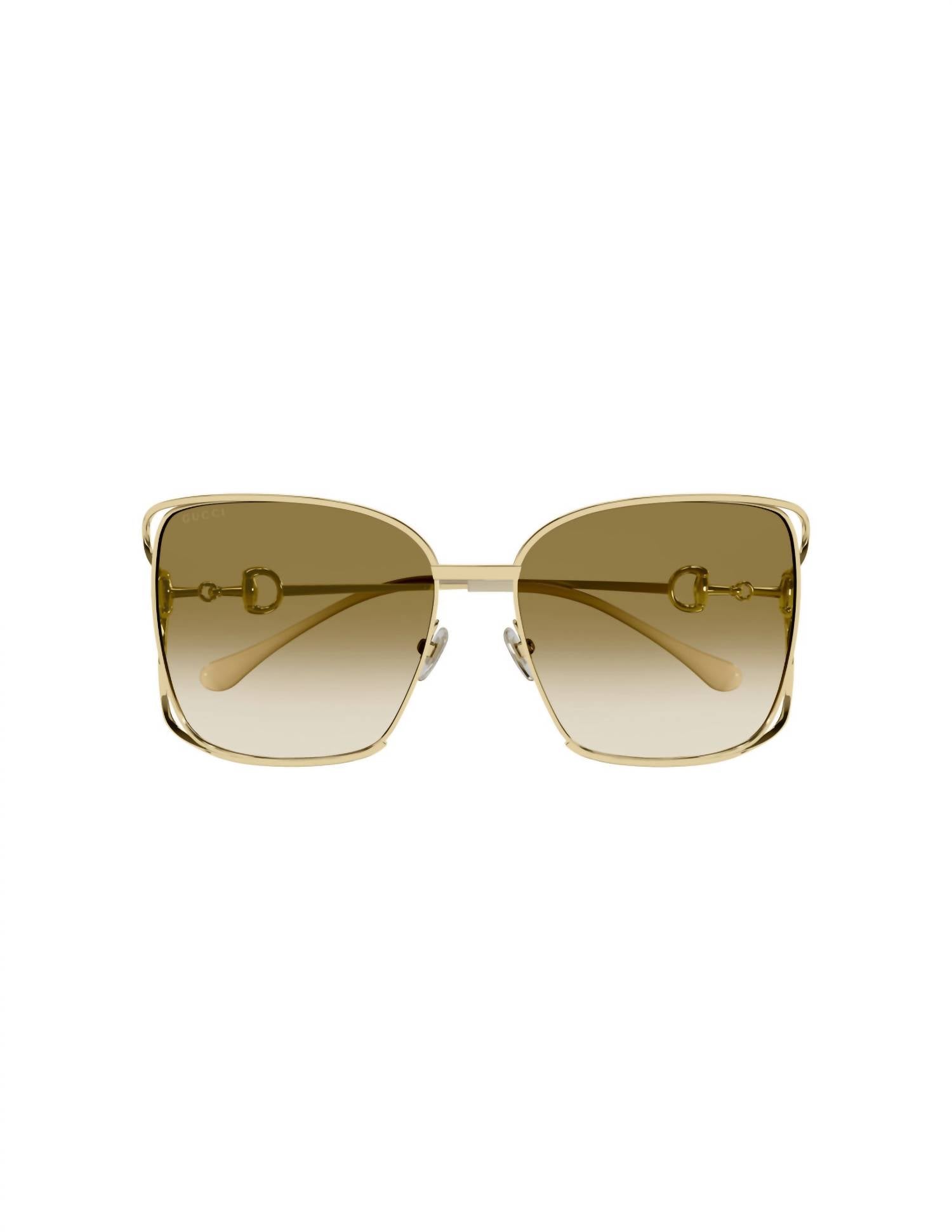 Gucci - Full Rim Square Non Polarized Sunglasses 1020s - 004