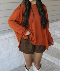 Easel - Makenzie Knitted Destructive Sweater