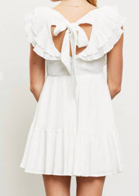 Mustard Seed - Ruffle Mini Dress