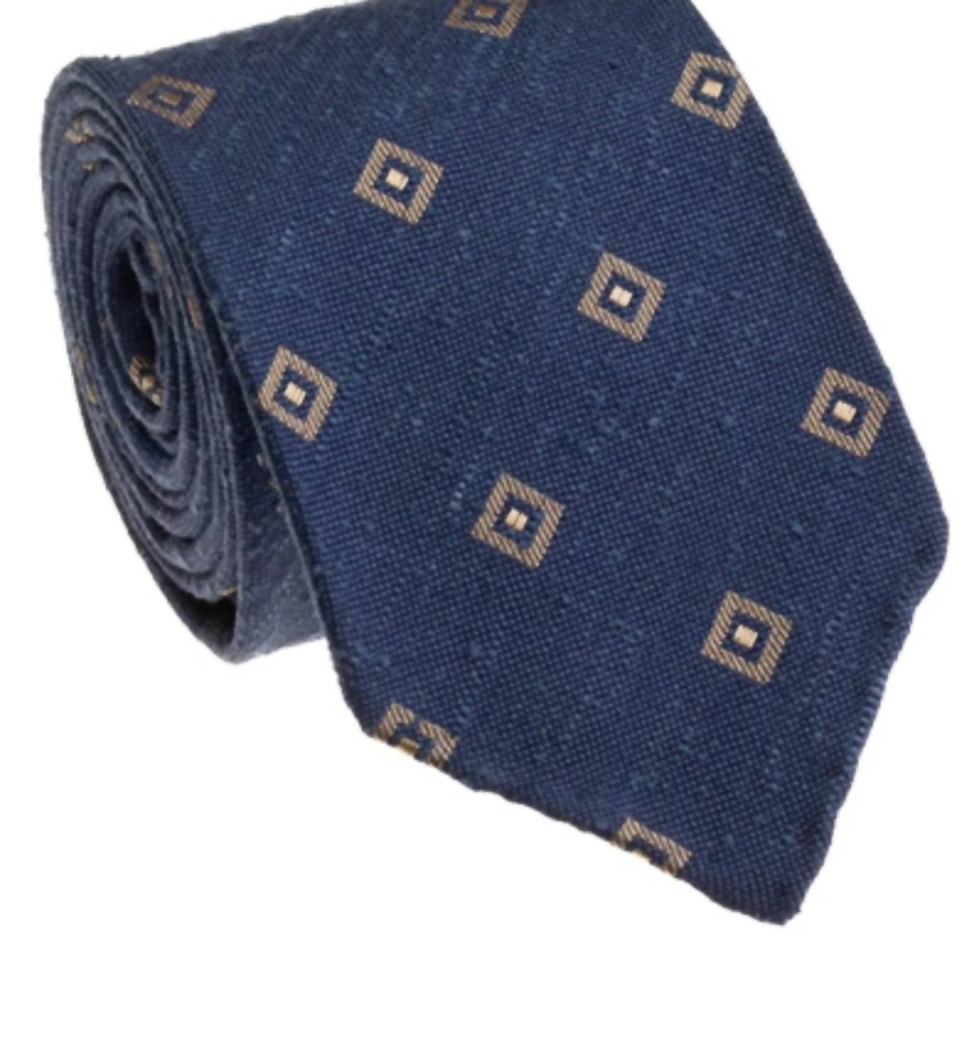 Geoff Nicholson - Men's Shantung Silk Tie