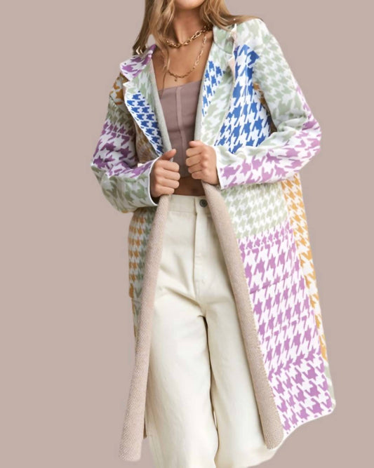 J.Nna - Going Anywhere Color Blocked Coat