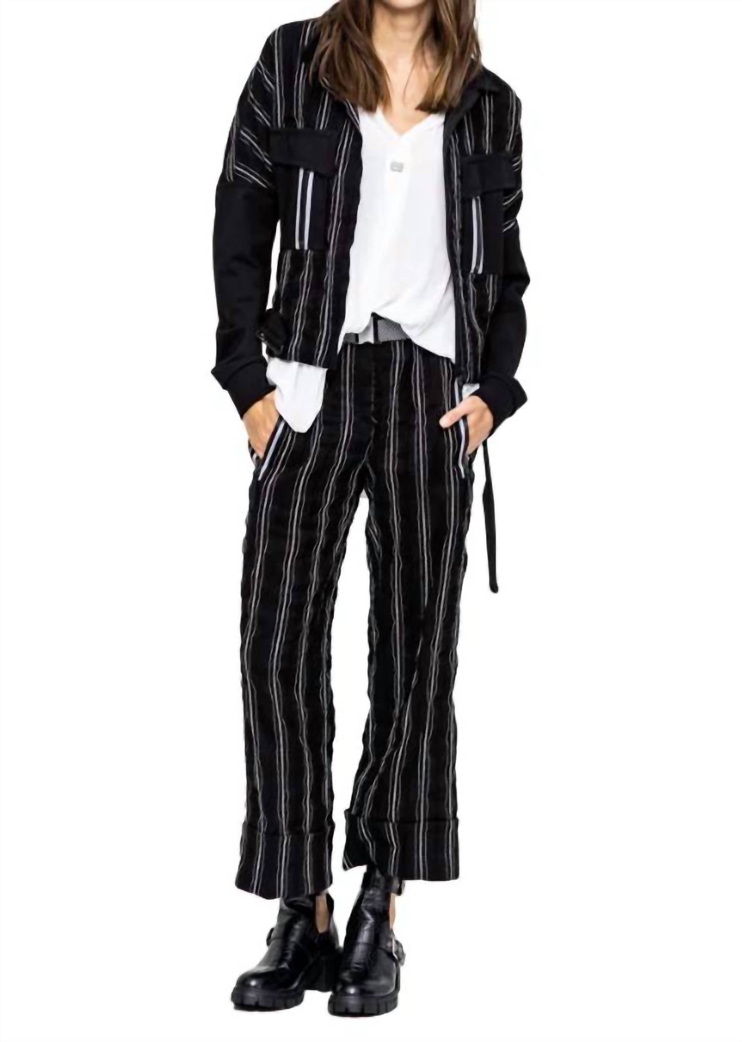 STRIPED JACKET