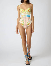 Hunter Bell - Underwire One-piece Swimsuit