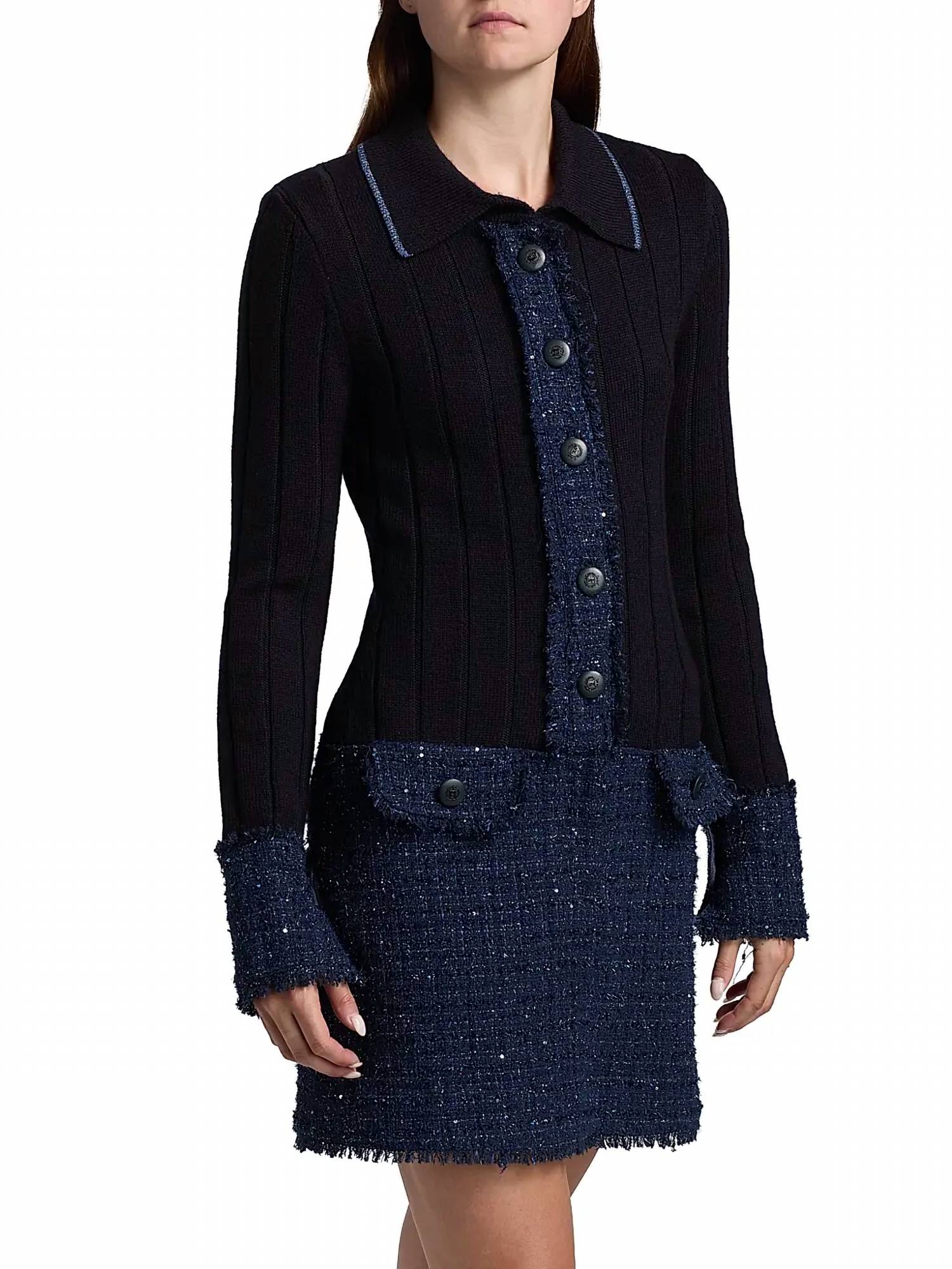 Ramy Brook - Ellen Wool Rib-knit Minidress