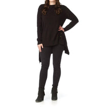 Papillon - Stretchy Oversized A-line Tunic With Back Detail