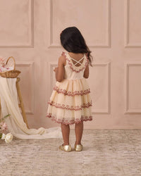 NORALEE Angelina Dress in pearl 1 - kids' dress - alternate view