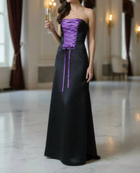 Last Dress - Strapless Evening Maxi Gown