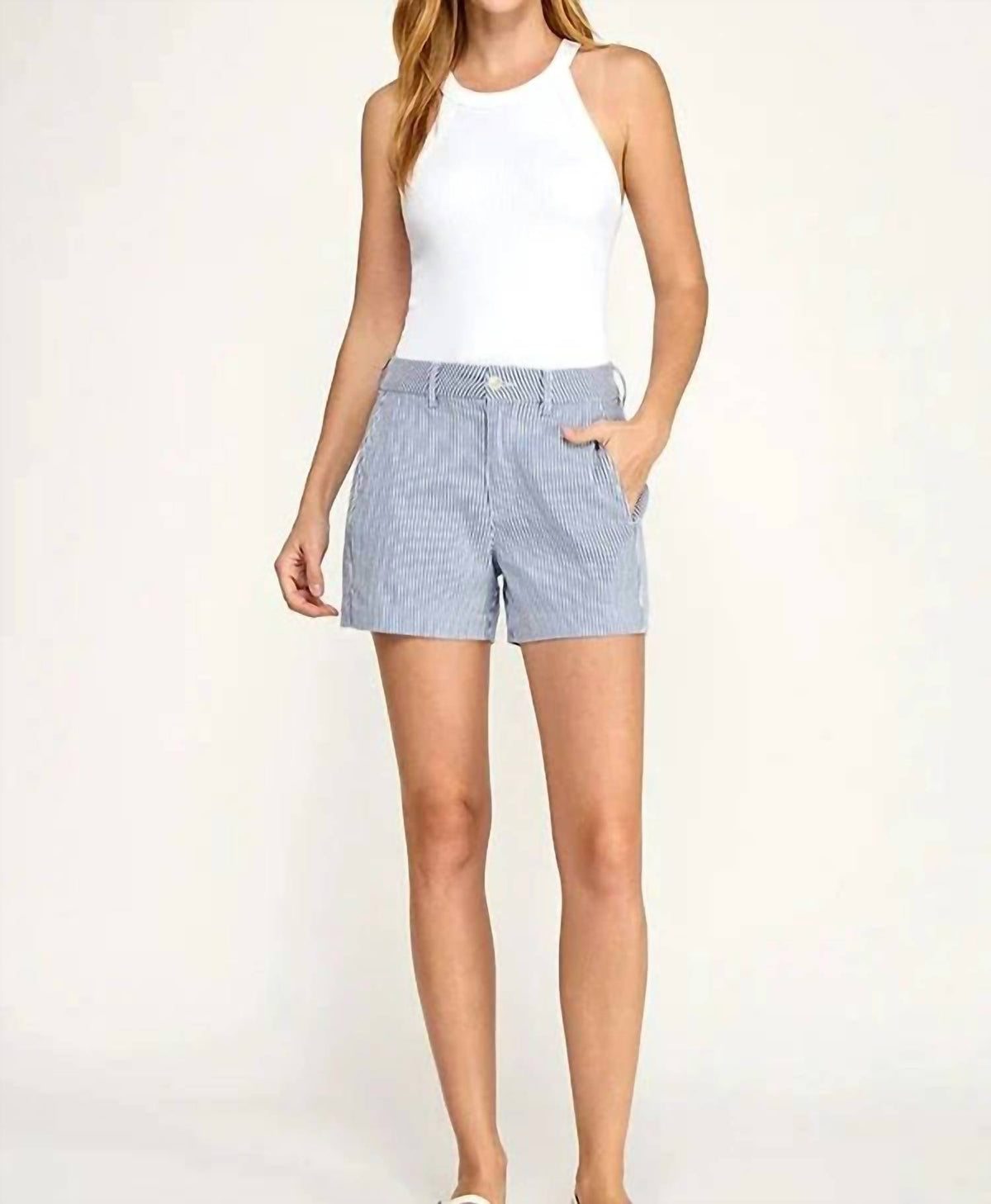 Level99 - Evie Side Welt Short
