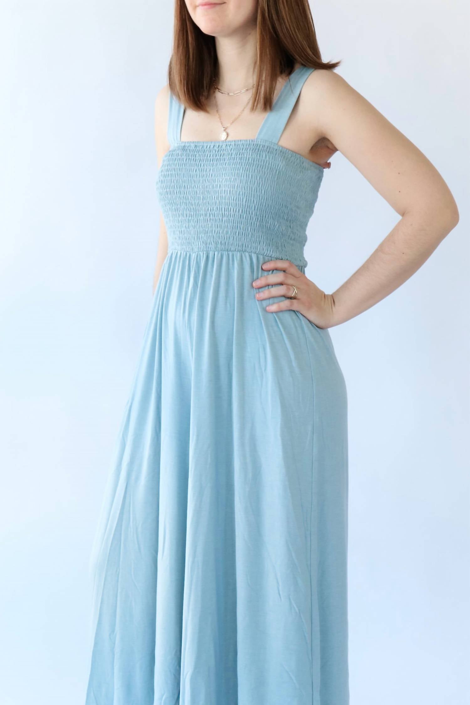 Mountain Valley - Smocked Top Jumpsuit