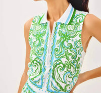 Lilly Pulitzer Upf 50+ Love Active Sleeveless Dress in resort white sol mates engineered luxletic - women's dress - alternate view