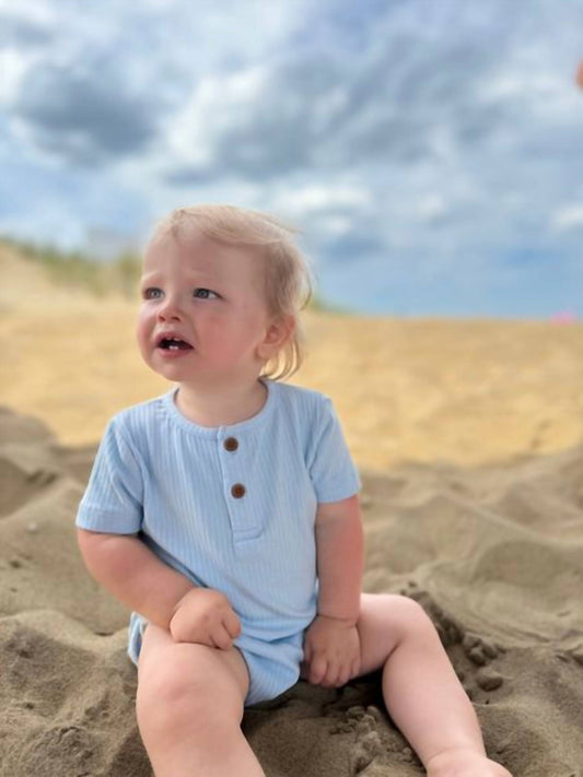 Me & Henry - Boy's Jibe Ribbed Onesie