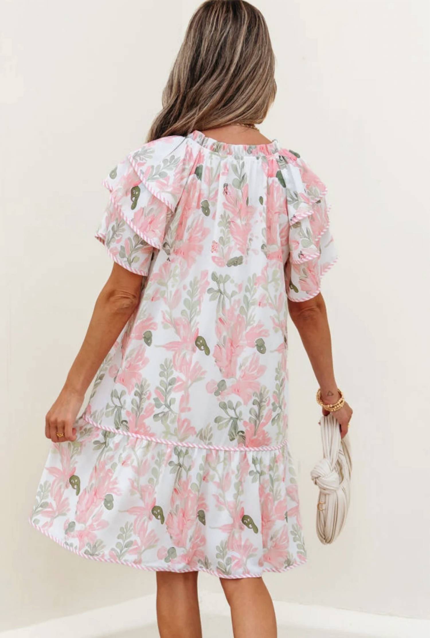 Dear Lover - Petal Corded Dress
