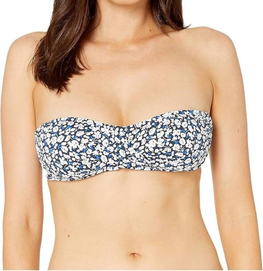 Ralph Lauren - Ditzy Twist Bandeau Bikini Top