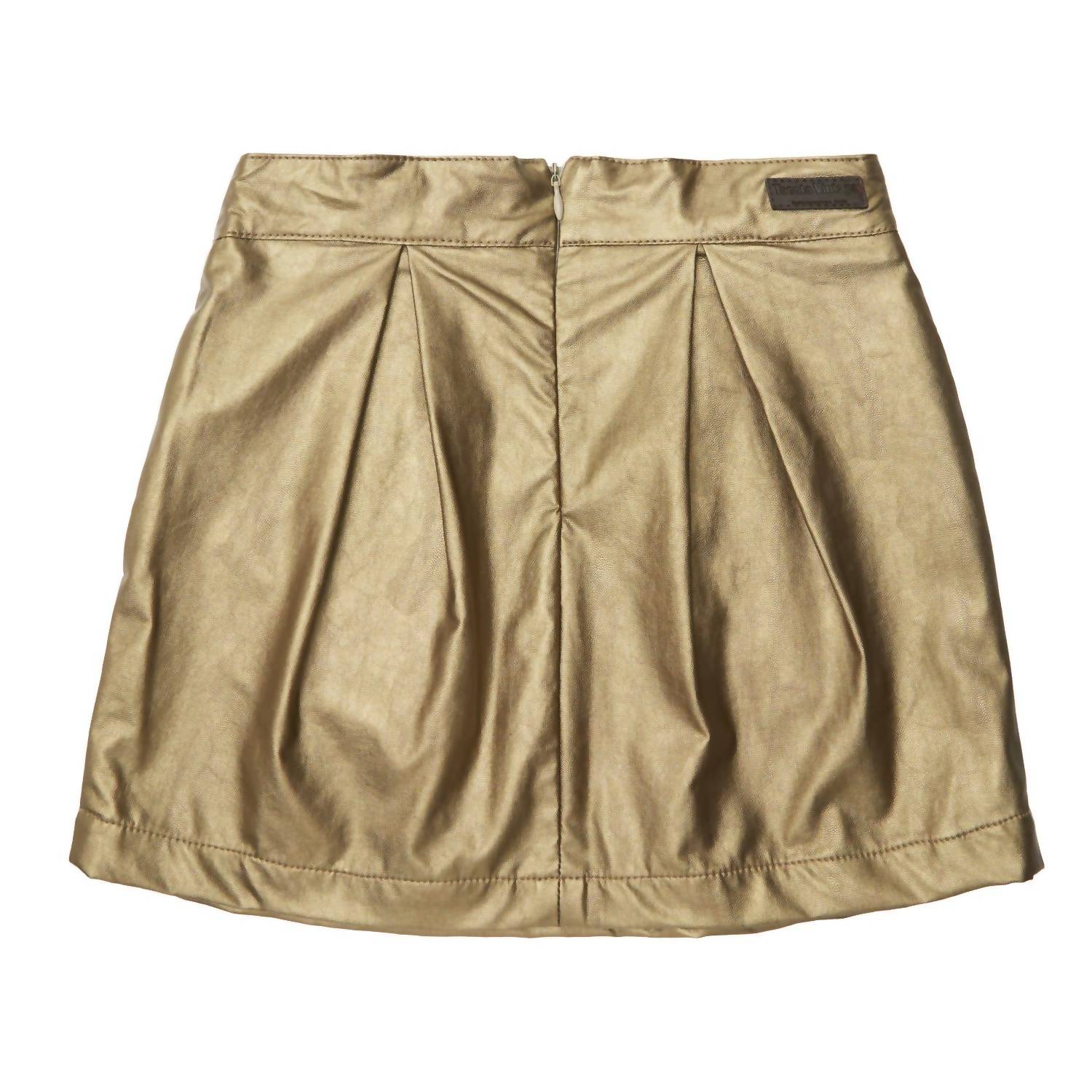 Tocoto Vintage - Leatherette Mini Skirt