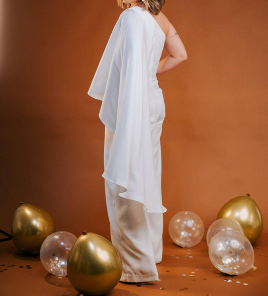 Corgie - Celebration One Shoulder Jumpsuit