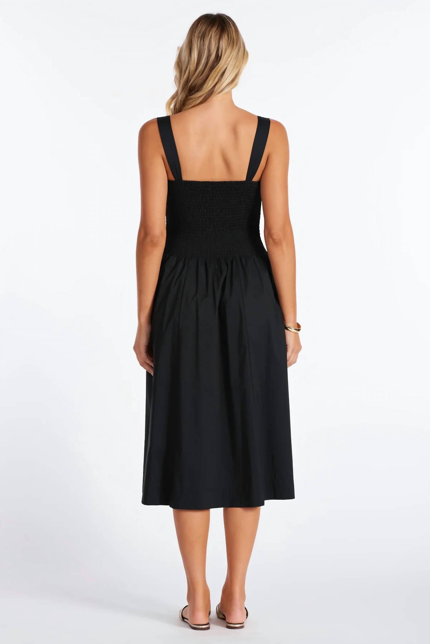 Bishop + Young - Corsica Smocked Poplin Dress