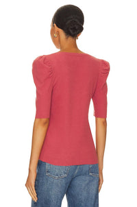 Nation Ltd - Nancy Puffy Sleeve Sweater Tee