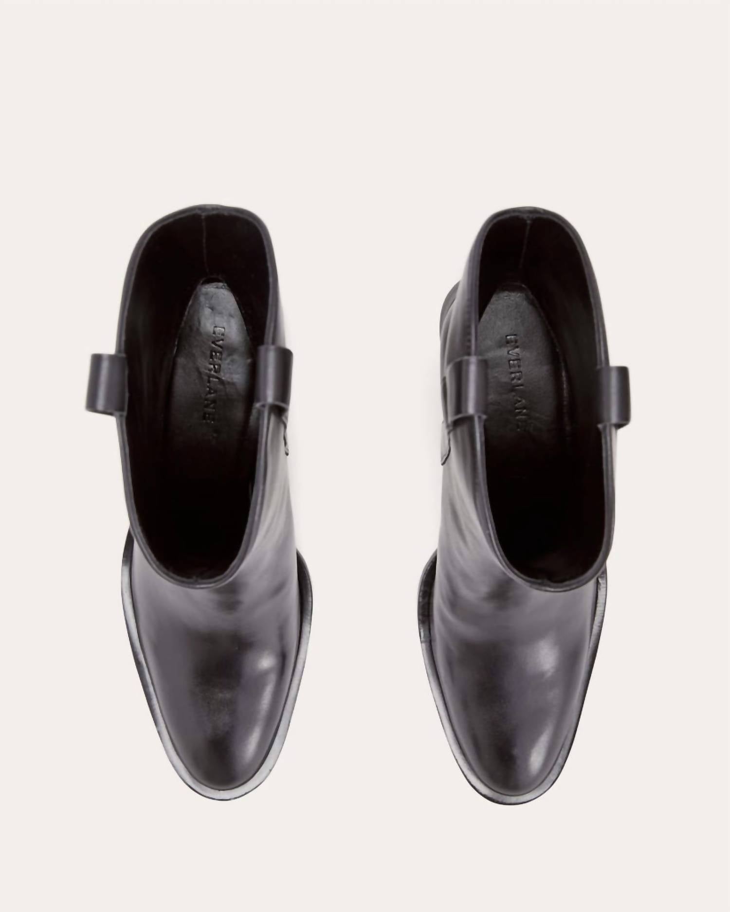 Everlane Women's Outlaw Western Leather Boots in black - women's shoe - view 4