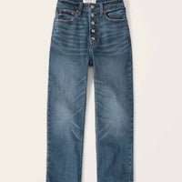 Abercrombie & Fitch - Women's Ankle Straight Jeans