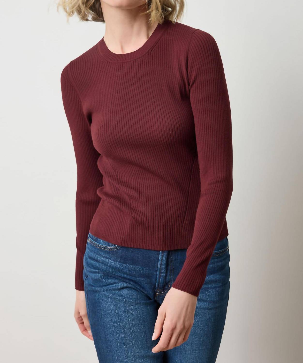 Lilla P - Fitted Crewneck Sweater