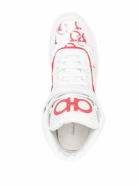 Salvatore Ferragamo - Women's Noe High Top Leather Sneakers