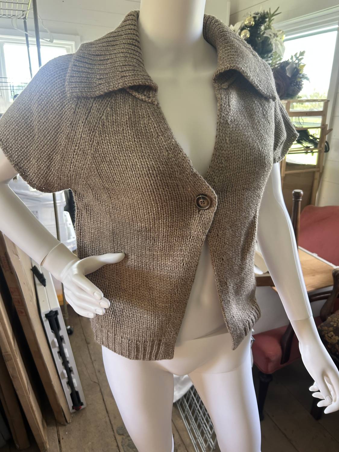 See And Be Seen - Women's Collared Sweater Vest