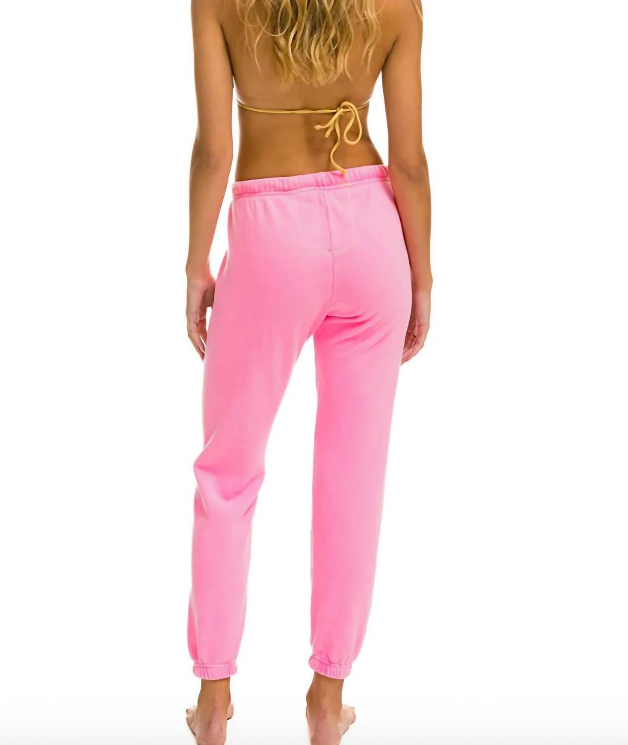 Aviator Nation - Stripe Logo Sweatpants