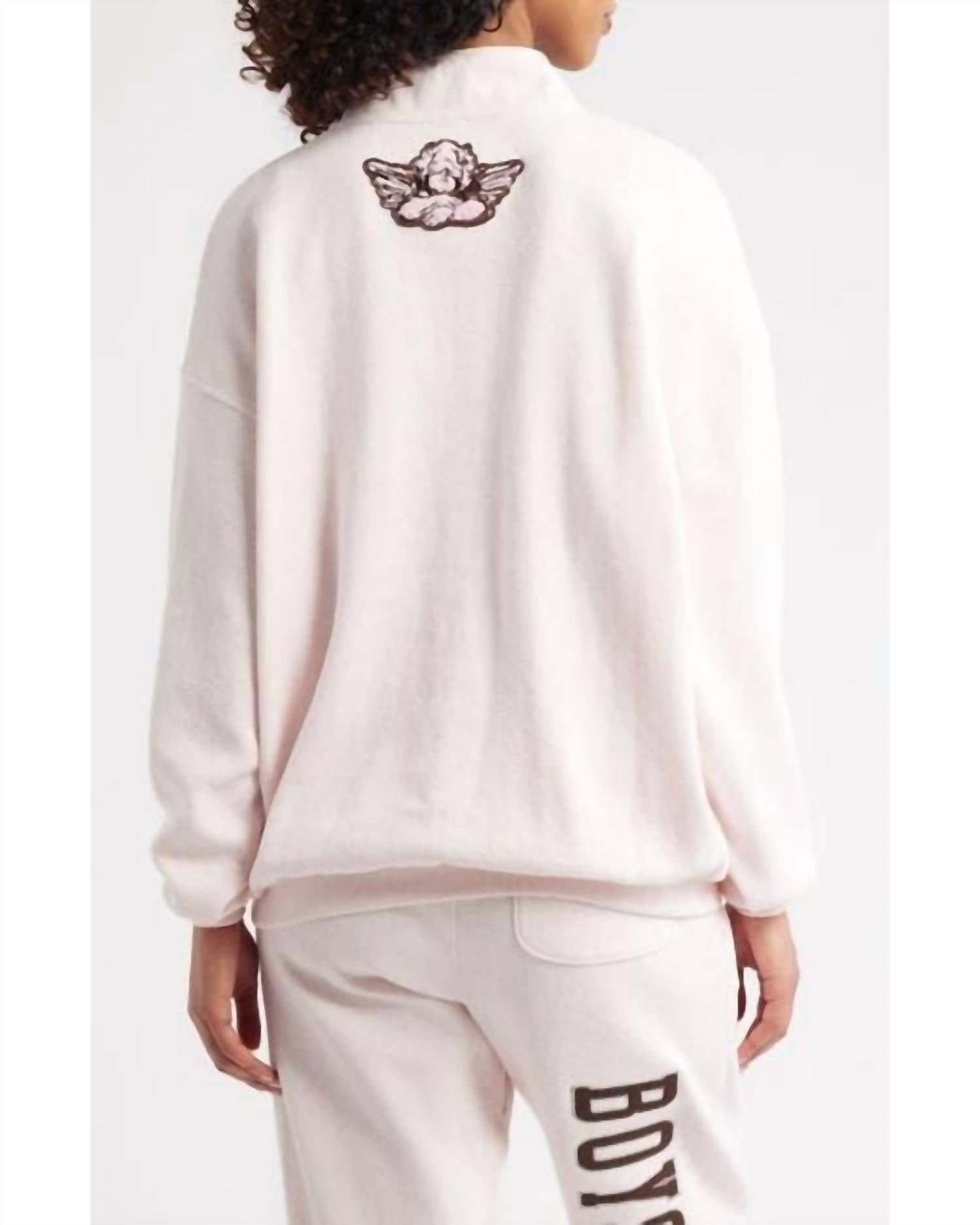 Boys Lie - Smoke And Mirrors Henley Crewneck Top