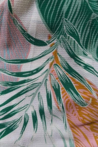 Llove - Tulip Cut Tropical Jumpsuit