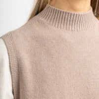 Made In Italy - Maxine High Neck Sleeveless Sweater