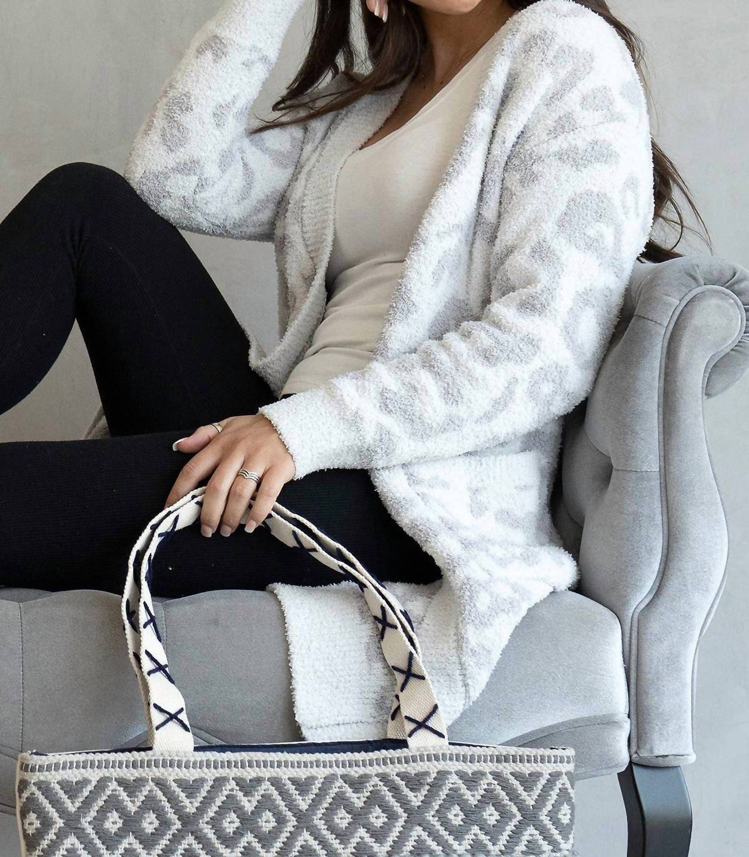 Jen & Co. - Nera Printed Cardigan