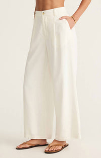 Z Supply - Topanga Wide Leg Linen Pant