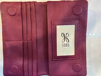 Hobo - lumen continental pebble grain wallet